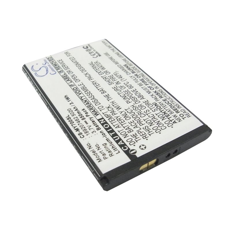 Li-ion Battery fits Sagem, my419x, my700x, my700xi 3.7V, 850mAh Communications Cameron Sino Technology Limited (Suspended)