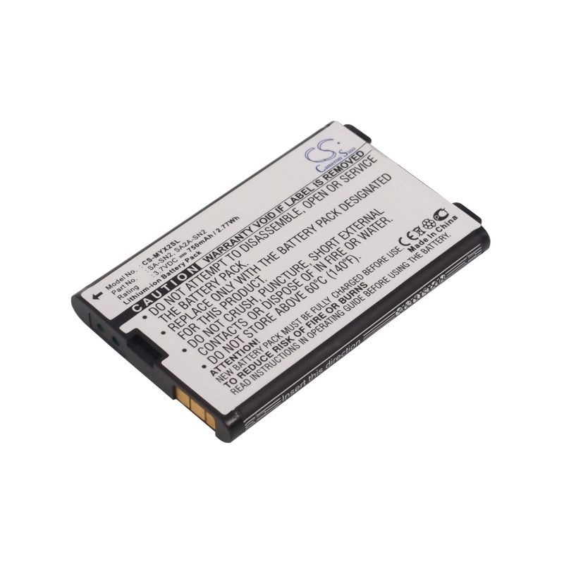 Li-ion Battery fits Sagem, myx2, myx-2, myx3-2 3.7V, 750mAh Communications Cameron Sino Technology Limited (Suspended)