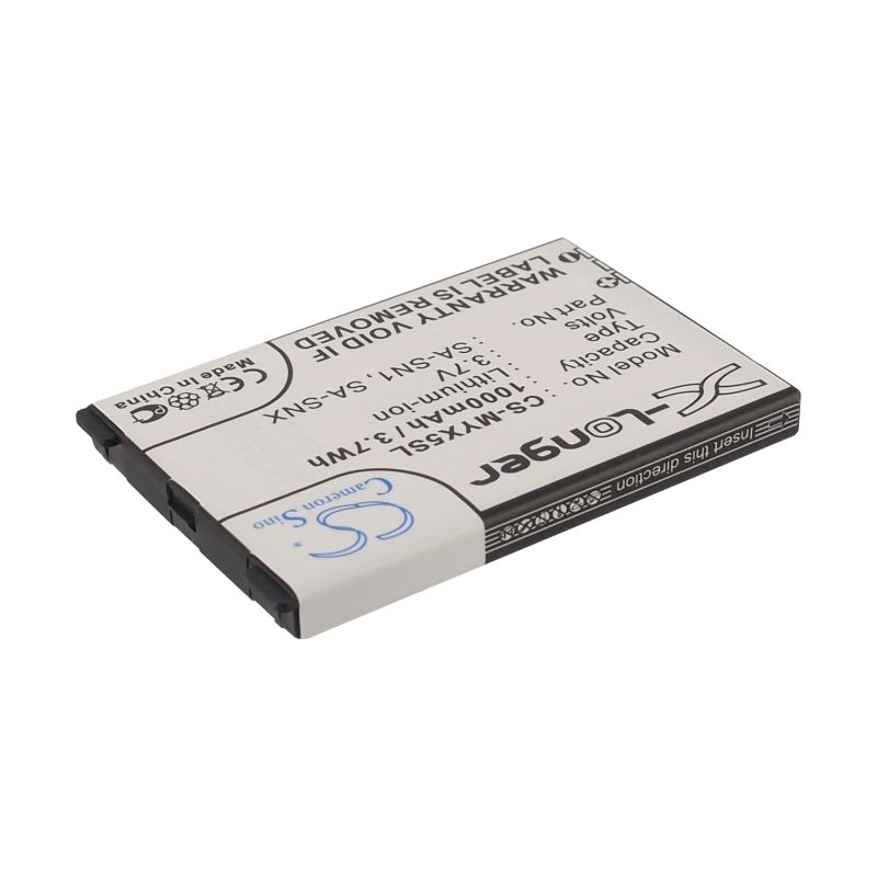 Li-ion Battery fits Sagem, myx3, my-x3, myx3d 3.7V, 1000mAh Mobile & SmartPhone Cameron Sino Technology Limited