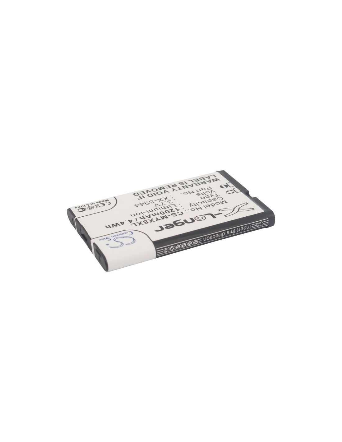 Li-ion Battery fits Sagem, myx8, myx-8 3.7V, 1200mAh Communications Cameron Sino Technology Limited (Suspended)