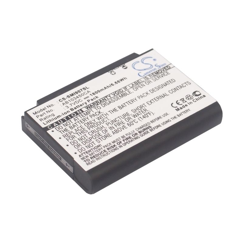 Li-ion Battery fits Samsung, access a827, ace i325, blackjack i607 3.7V, 1800mAh Mobile & SmartPhone Cameron Sino Technology Limited