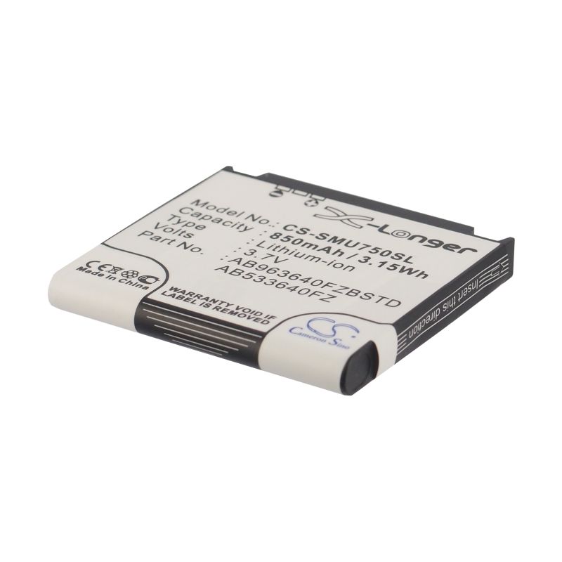 Li-ion Battery fits Samsung, alias 2, alias 2 u750, sch-u750 3.7V, 850mAh Mobile & SmartPhone Cameron Sino Technology Limited