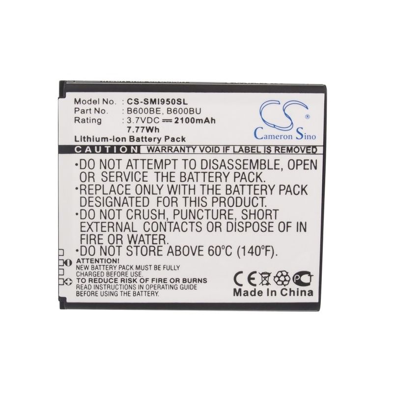 Li-ion Battery fits Samsung, altius, galaxy s 4 duos, galaxy s iv 3.7V, 2100mAh Mobile & SmartPhone Cameron Sino Technology Limited