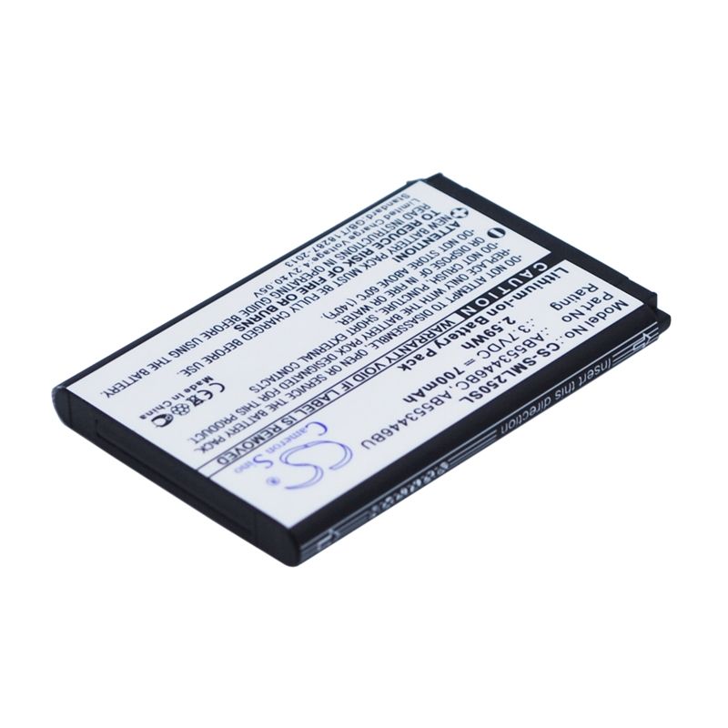 Li-ion Battery fits Samsung, beat s, champ, diva diamond 3.7V, 700mAh Mobile & SmartPhone Cameron Sino Technology Limited