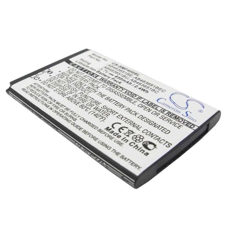 Li-ion Battery fits Samsung, blade, chart, chat 322 3.7V, 650mAh Mobile & SmartPhone Cameron Sino Technology Limited
