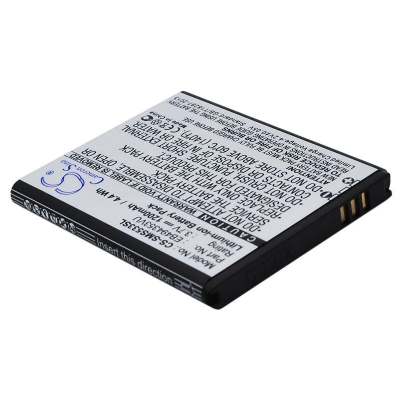 Li-ion Battery fits Samsung, dart, doubletime, galaxy 551 3.7V, 1200mAh Mobile & SmartPhone Cameron Sino Technology Limited