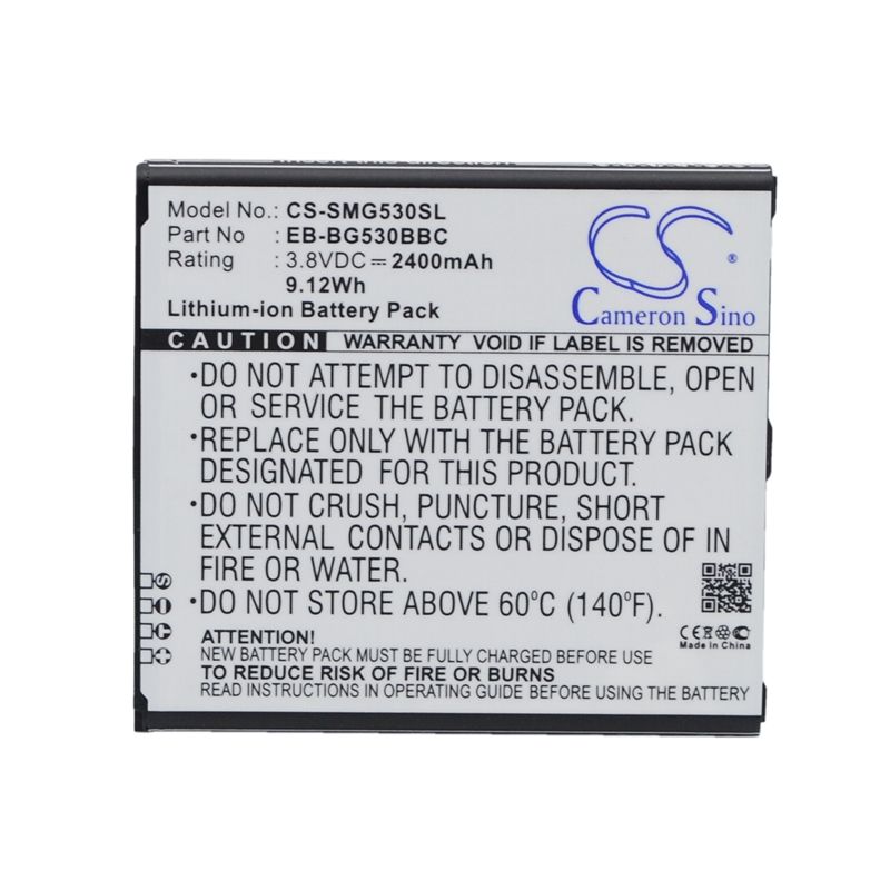 Li-ion Battery fits Samsung, express prime 2, galaxy amp prime 2, galaxy amp prime 2 lte 3.8V, 2400mAh Mobile & SmartPhone Cameron Sino Technology Limited