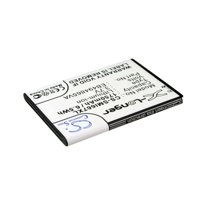Li-ion Battery fits Samsung, focus 2, sgh-i667 3.7V, 1750mAh Mobile & SmartPhone Cameron Sino Technology Limited (Suspended)