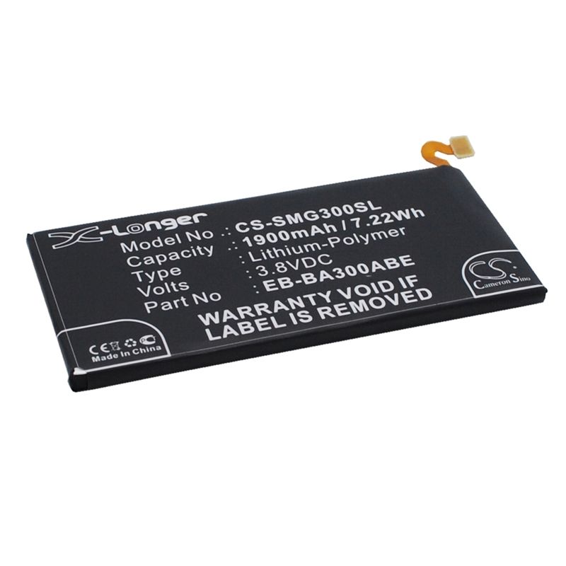 Li-Polymer Battery fits Samsung, galaxy a3, galaxy a3 duos, sm-a3000 3.8V, 1900mAh Mobile & SmartPhone Cameron Sino Technology Limited