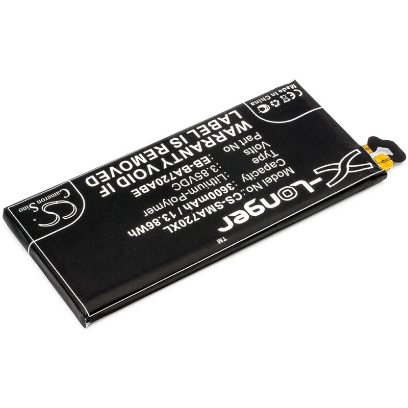 Li-Polymer Battery fits Samsung, galaxy a7 2017, galaxy a7 2017 duos td-lte, galaxy j7 pro 3.85V, 3600mAh Mobile & SmartPhone Cameron Sino Technology Limited