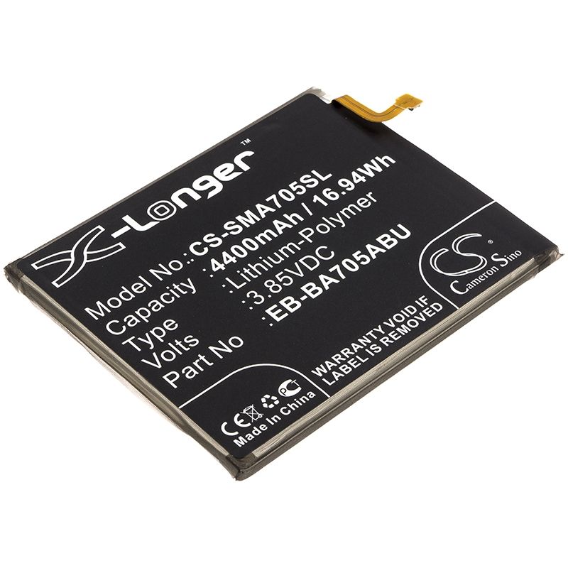 Li-Polymer Battery fits Samsung, galaxy a70, galaxy a70 2019, sm-a705 3.85V, 4400mAh Mobile & SmartPhone Cameron Sino Technology Limited