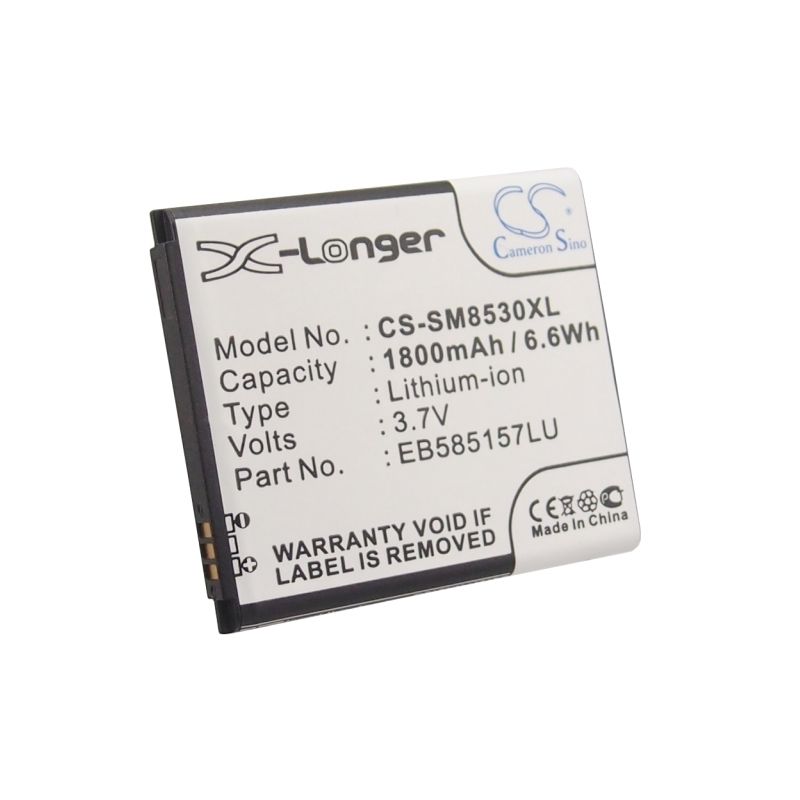 Li-ion Battery Fits Samsung, Galaxy Beam, Galaxy Grand Quattro, Galaxy Win 3.7v, 1800mah Mobile & SmartPhone Cameron Sino Technology Limited