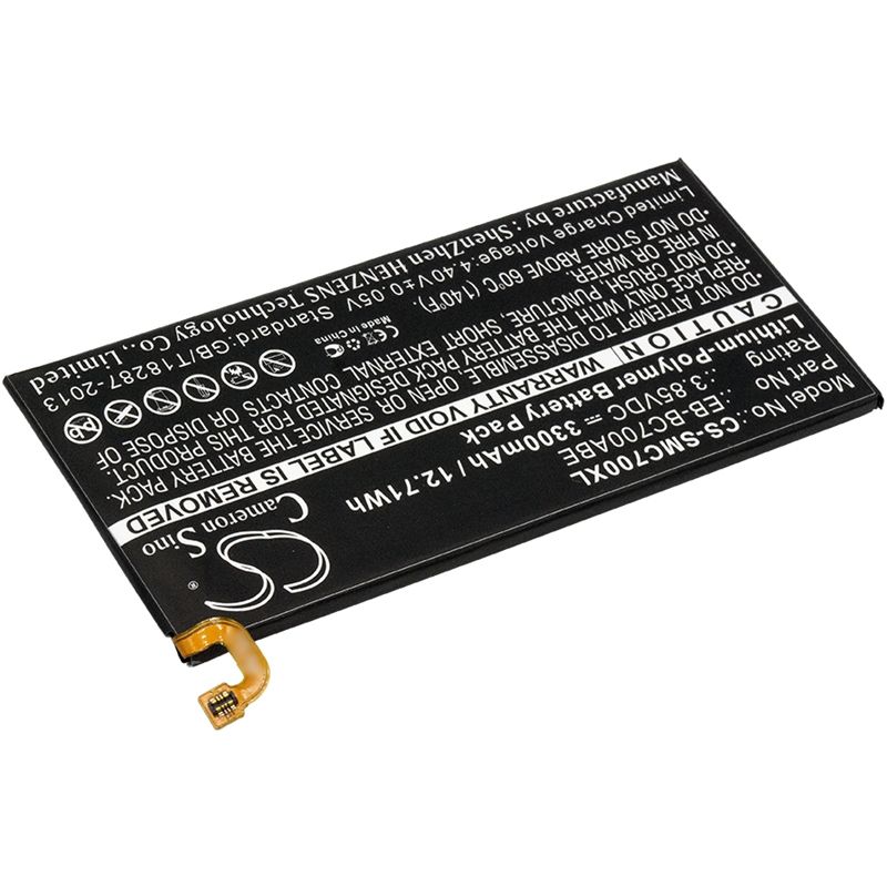 Li-Polymer Battery fits Samsung, galaxy c7, galaxy c7 duos, galaxy c7 pro duos 3.85V, 3300mAh Mobile & SmartPhone Cameron Sino Technology Limited