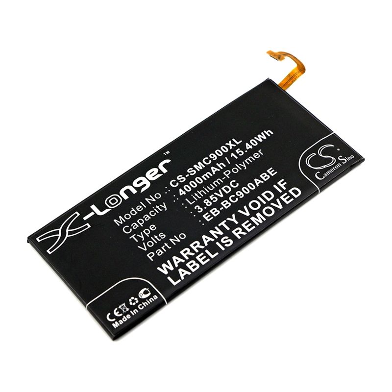 Li-polymer Battery Fits Samsung, Galaxy C9 Pro, Galaxy C9 Pro Duos, Galaxy C9 Pro Duos Td-lte 3.85v, 4000mah Mobile & SmartPhone Cameron Sino Technology Limited
