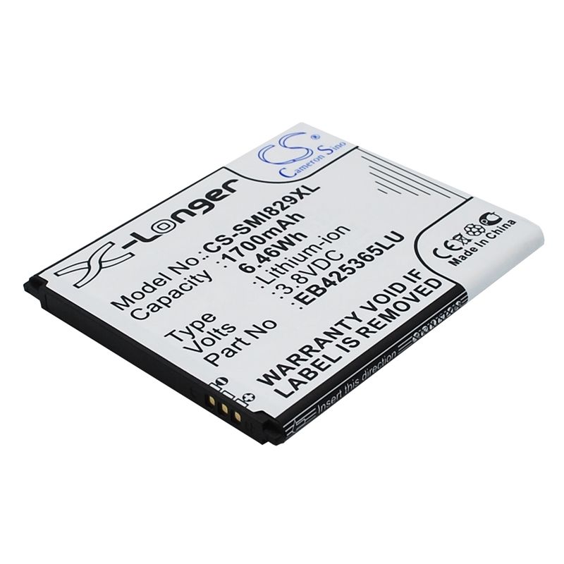 Li-ion Battery fits Samsung, galaxy duos, galaxy style duos, gt-i8262d 3.8V, 1700mAh Mobile & SmartPhone Cameron Sino Technology Limited (Suspended)