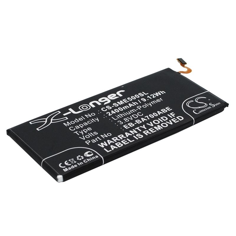 Li-Polymer Battery fits Samsung, galaxy e5, galaxy e5 4g lte, galaxy e5 duos 3g 3.8V, 2400mAh Mobile & SmartPhone Cameron Sino Technology Limited