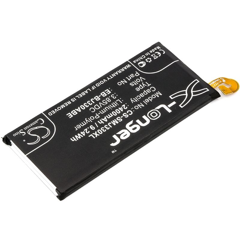 Li-Polymer Battery fits Samsung, galaxy j3 2017, galaxy j3 2017 td-lte, sm-j3300 3.85V, 2400mAh Mobile & SmartPhone Cameron Sino Technology Limited