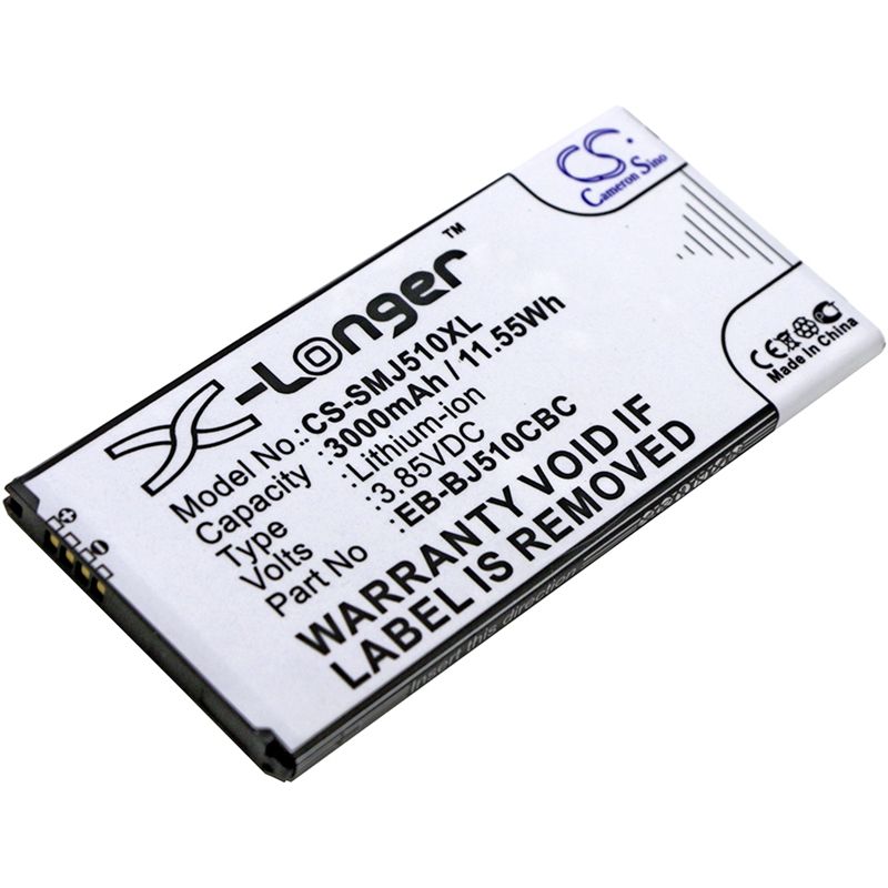 Li-ion Battery Fits Samsung, Galaxy J5 2016, Galaxy J5 6 Duos, Galaxy J5 6 Duos Td-lte 3.85v, 3000mah Mobile & SmartPhone Cameron Sino Technology Limited
