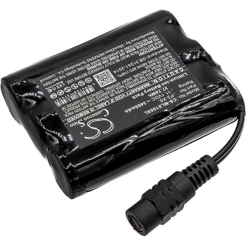 Li-ion Battery fits Minelab, Sovereign Xs, 11.1V, 3400mAh Equipment & Survey & Test Cameron Sino Technology Limited