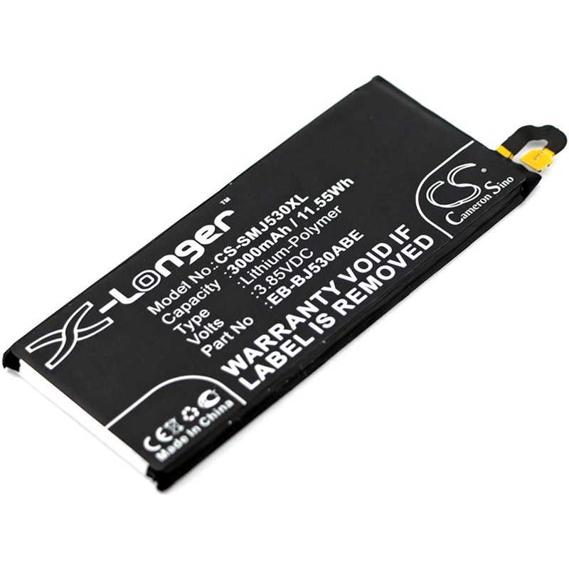 Li-polymer Battery Fits Samsung, Galaxy J5 2017, Galaxy J5 2017 Duos Td-lte, Galaxy J5 2017 Td-lte 3.85v, 3000mah Mobile & SmartPhone Cameron Sino Technology Limited