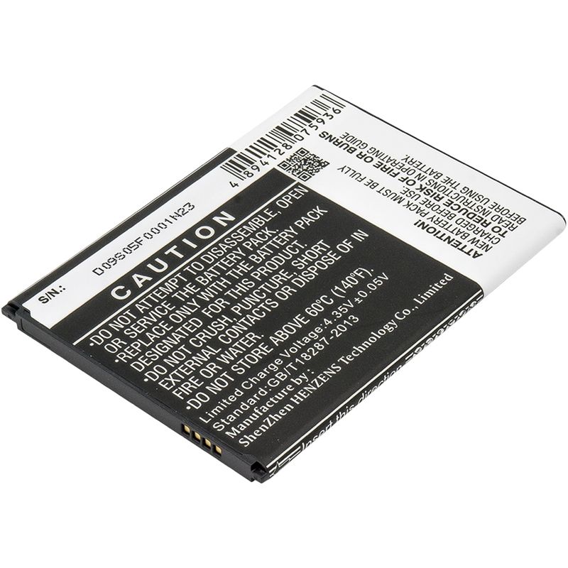 Li-ion Battery Fits Samsung, Galaxy Mega 6.3, Galaxy Mega 6.3 Duos, Galaxy Mega 6.3 Lte 3.8v, 3200mah Mobile & SmartPhone Cameron Sino Technology Limited