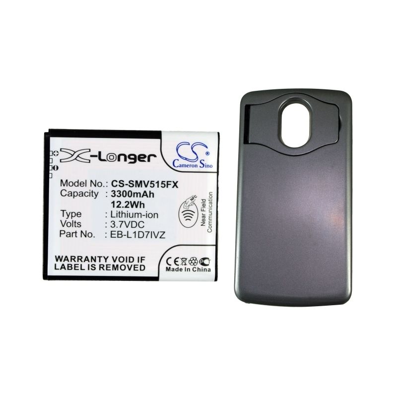 Li-ion Battery fits Samsung, galaxy nexus i515, nexus 4g lte, sch-i515 3.7V, 3300mAh Mobile & SmartPhone Cameron Sino Technology Limited