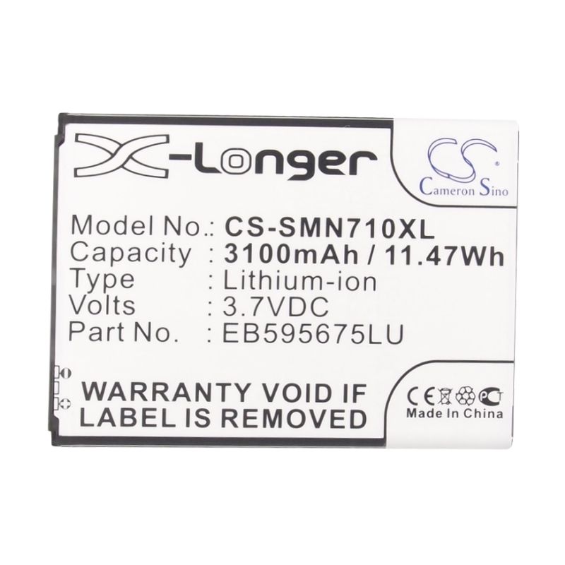 Li-ion Battery Fits Samsung, Galaxy Note 2, Galaxy Note Ii, Galaxy Note Ii Lte 3.7v, 3100mah Mobile & SmartPhone Cameron Sino Technology Limited