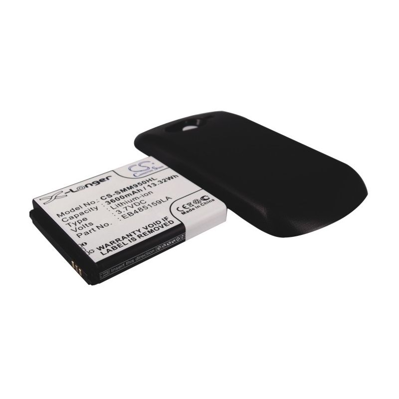 Li-ion Battery fits Samsung, galaxy reverb, sph-m950, sph-m950daavmu 3.7V, 3600mAh Mobile & SmartPhone Cameron Sino Technology Limited