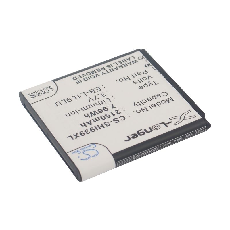 Li-ion Battery fits Samsung, galaxy s3 duos, sch-i939d 3.7V, 2150mAh Mobile & SmartPhone Cameron Sino Technology Limited