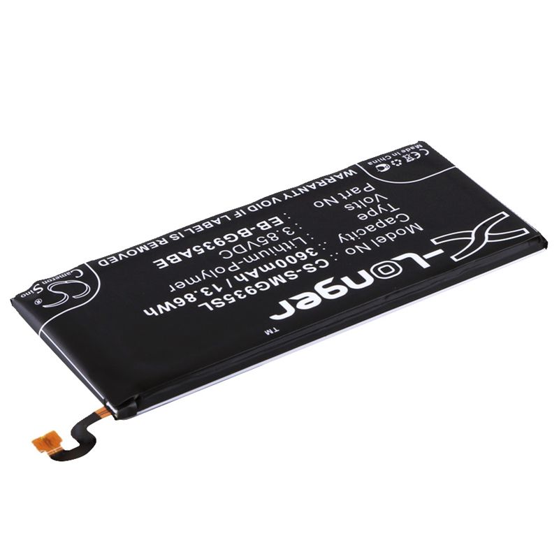 Li-polymer Battery Fits Samsung, Galaxy S7 Edge, Galaxy S7 Edge Xlte, Hero 2 3.85v, 3600mah Mobile & SmartPhone Cameron Sino Technology Limited