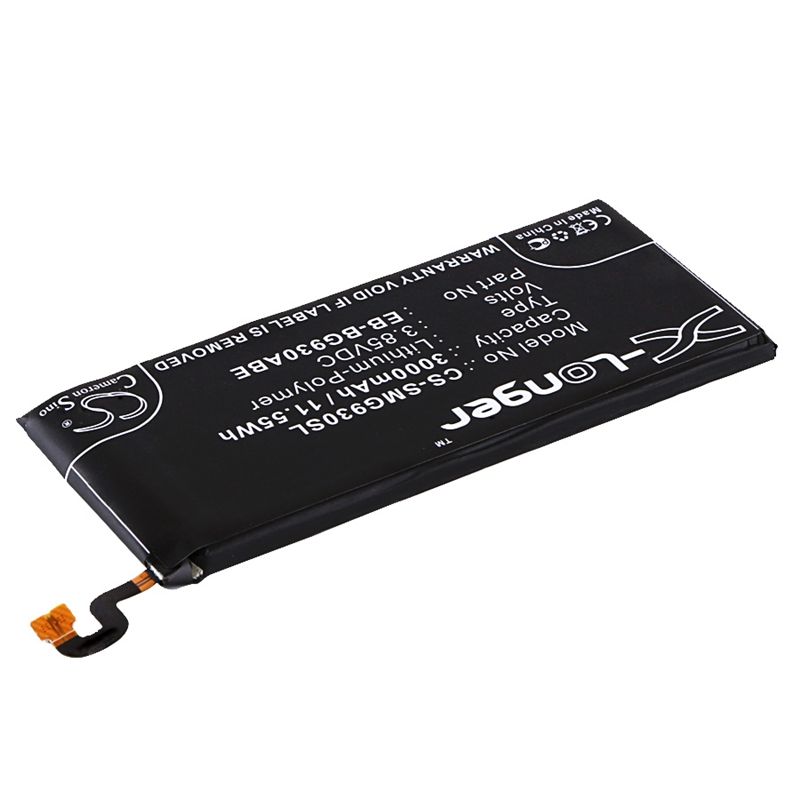 Li-polymer Battery Fits Samsung, Galaxy S7, Galaxy S7 Duos, Galaxy S7 Xlte 3.85v, 3000mah Mobile & SmartPhone Cameron Sino Technology Limited