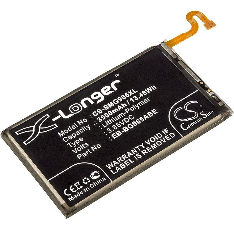 Li-polymer Battery Fits Samsung, Galaxy S9 Plus, Galaxy S9+, Sc-03k 3.85v, 3500mah Mobile & SmartPhone Cameron Sino Technology Limited