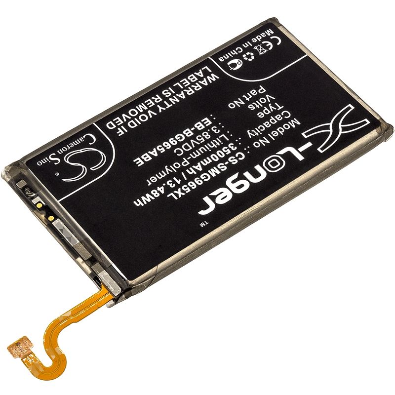 Li-polymer Battery Fits Samsung, Galaxy S9 Plus, Galaxy S9+, Sc-03k 3.85v, 3500mah Mobile & SmartPhone Cameron Sino Technology Limited