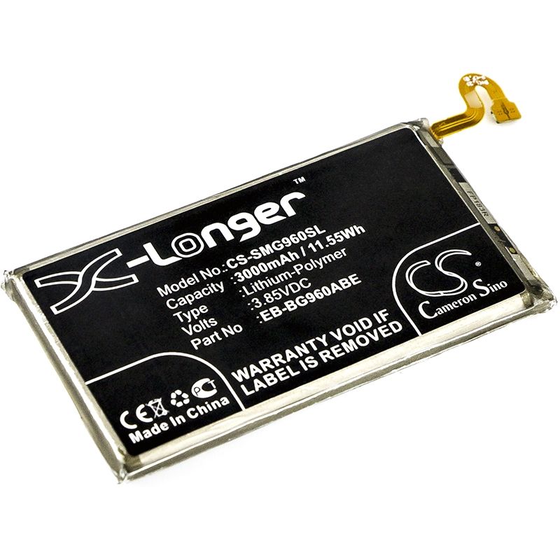 Li-Polymer Battery fits Samsung, galaxy s9, galaxy s9 duos, galaxy s9 duos td-lte 3.85V, 3000mAh Mobile & SmartPhone Cameron Sino Technology Limited