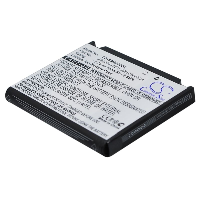 Li-ion Battery fits Samsung, giorgio armani, gloss, sch-b540 3.7V, 700mAh Mobile & SmartPhone Cameron Sino Technology Limited