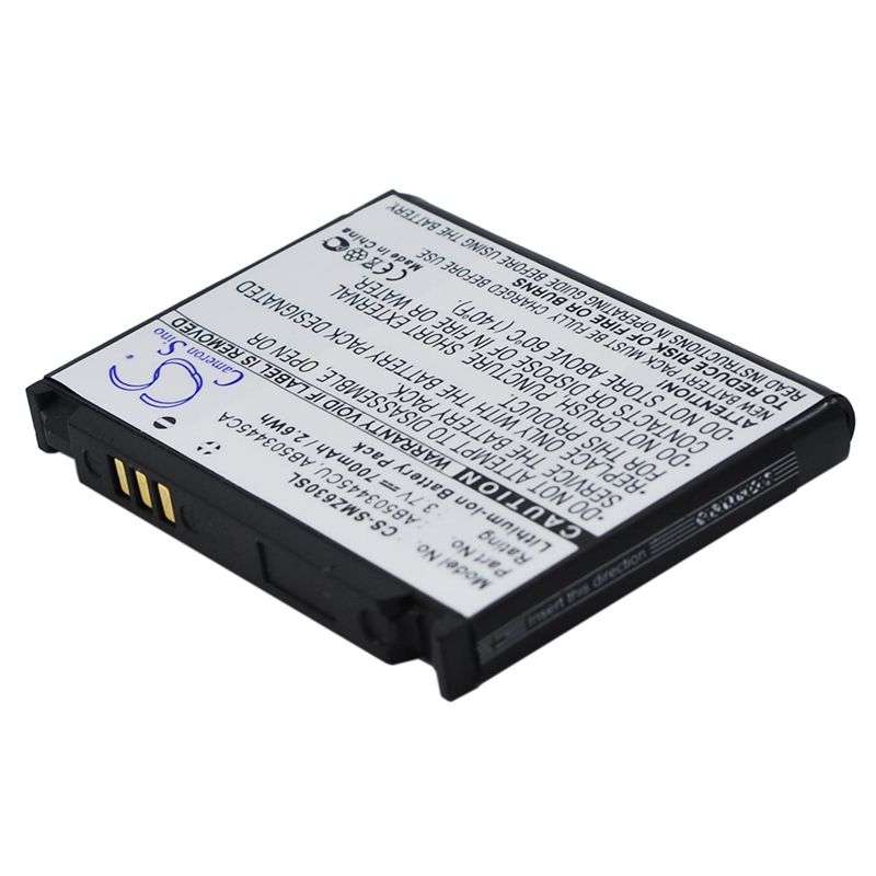 Li-ion Battery fits Samsung, giorgio armani, gloss, sch-b540 3.7V, 700mAh Mobile & SmartPhone Cameron Sino Technology Limited