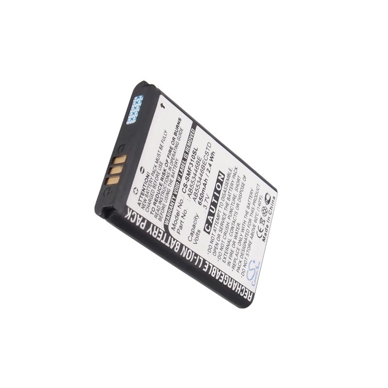 Li-ion Battery fits Samsung, gt-b2100, gt-b2100 solid extreme, gt-e1410 3.7V, 650mAh Mobile & SmartPhone Cameron Sino Technology Limited