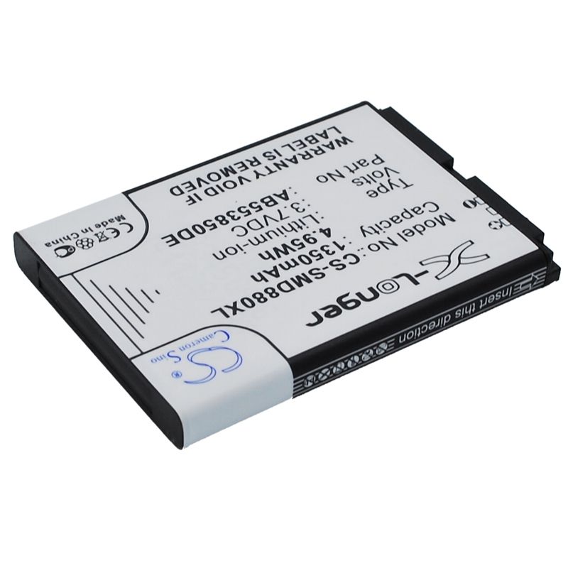 Li-ion Battery fits Samsung, gt-b5702c, gt-b5712c, sgh-d880 3.7V, 1350mAh Mobile & SmartPhone Cameron Sino Technology Limited (Suspended)