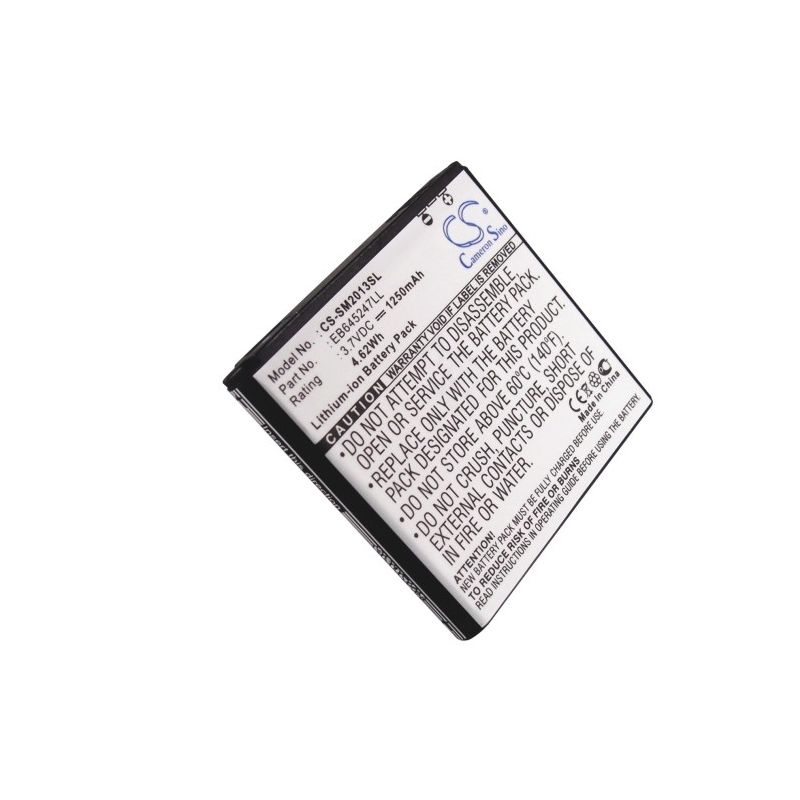 Li-ion Battery fits Samsung, gt-b9388, sch-w2013 3.7V, 1250mAh Mobile & SmartPhone Cameron Sino Technology Limited (Suspended)