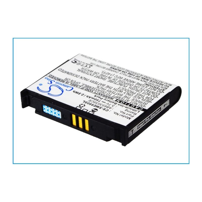 Li-ion Battery fits Samsung, gt-m6710 beat disc, gt-s3310, gt-s7330 3.7V, 750mAh Mobile & SmartPhone Cameron Sino Technology Limited (Suspended)