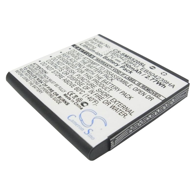 Li-ion Battery fits Samsung, gt-s5200, gt-s5200c, s5200 3.7V, 750mAh Mobile & SmartPhone Cameron Sino Technology Limited