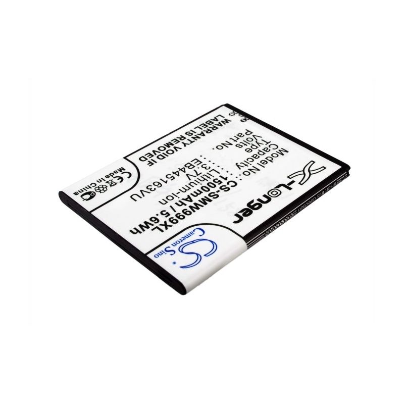 Li-ion Battery fits Samsung, gt-s7530, gt-s7530e, gt-s7530l 3.7V, 1500mAh Mobile & SmartPhone Cameron Sino Technology Limited