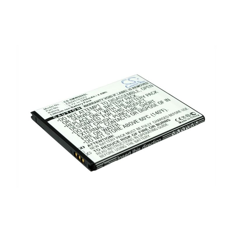 Li-ion Battery fits Samsung, gt-s7530, gt-s7530e, gt-s7530l 3.7V, 1250mAh Mobile & SmartPhone Cameron Sino Technology Limited (Suspended)