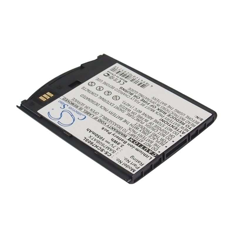 Li-ion Battery fits Samsung, sch-i760, verizon, sch-i760 3.7V, 1050mAh Communications Cameron Sino Technology Limited (Suspended)