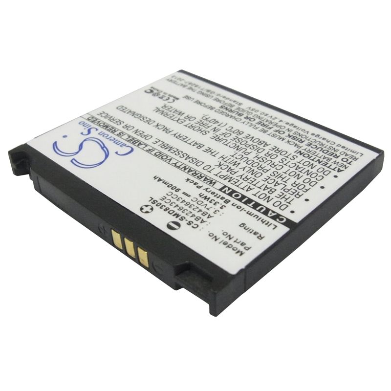 Li-ion Battery Fits Samsung, Sgh-d830, Sgh-d838, Sgh-e840 3.7v, 900mah Mobile & SmartPhone Cameron Sino Technology Limited