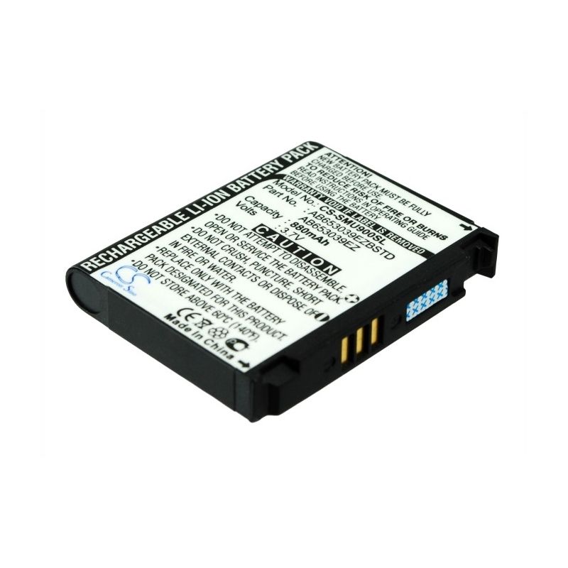 Li-ion Battery fits Samsung, sgh-u800, sgh-u808, sgh-u900 3.7V, 880mAh Mobile & SmartPhone Cameron Sino Technology Limited (Suspended)
