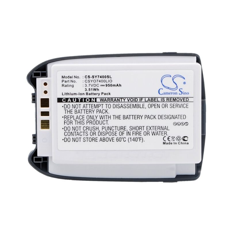 Li-ion Battery fits Sanyo, mm7400, mm-7400, scp7300 3.7V, 950mAh Communications Cameron Sino Technology Limited