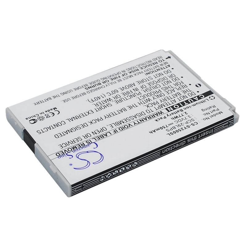 Li-ion Battery fits Sanyo, s1, scp-2500 3.7V, 750mAh Communications Cameron Sino Technology Limited (Suspended)