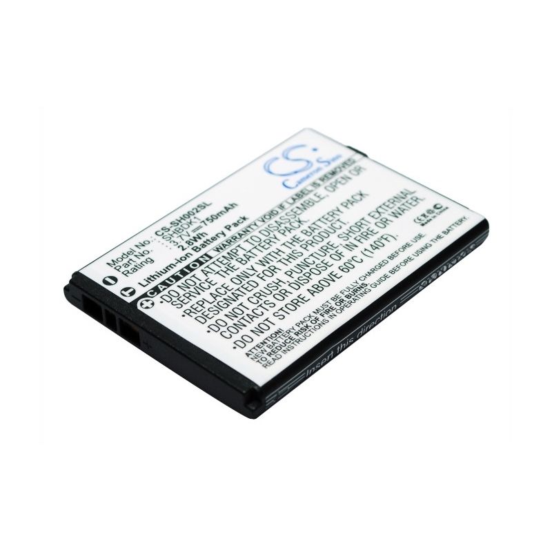 Li-ion Battery fits Sharp, 002sh, aquos shot 002sh 3.7V, 750mAh Mobile & SmartPhone Cameron Sino Technology Limited