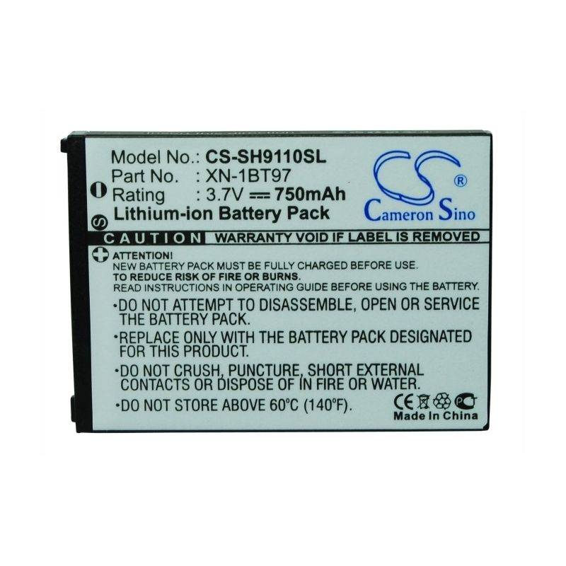 Li-ion Battery fits Sharp, 61shuaa, sh6220c, sh6228c 3.7V, 750mAh Mobile & SmartPhone Cameron Sino Technology Limited
